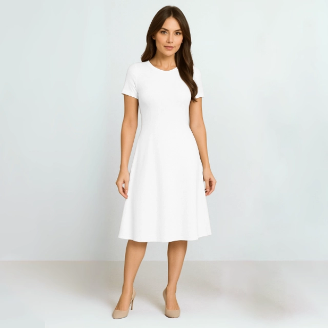 AOP A Line Dress | FD16