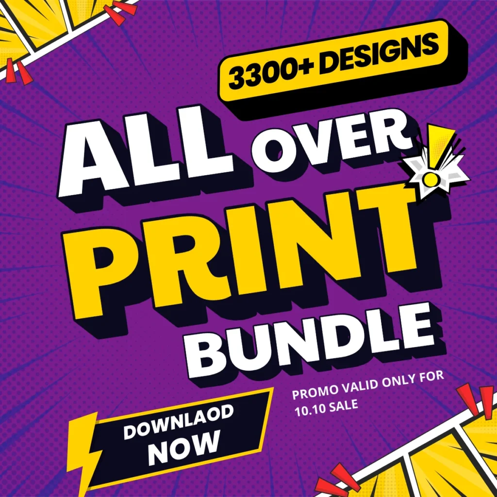 3300+ All Over Print Designs Bundle